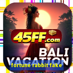 fortune rabbit fake